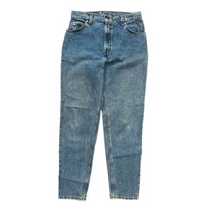 Levi Strauss & Co Relaxed Fit Tapered Leg‎ Women's Jeans Size 12 Blue Denim
